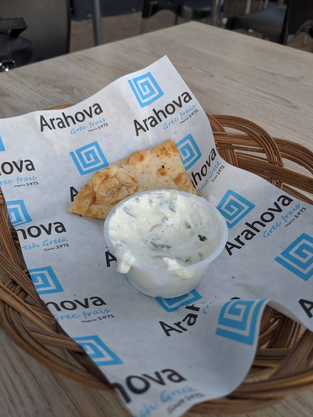 Arahova Souvlaki - Decarie | restaurant | 7965 Boulevard Décarie, Montréal, QC H4P 2H5, Canada | 4382398788 OR +1 438-239-8788