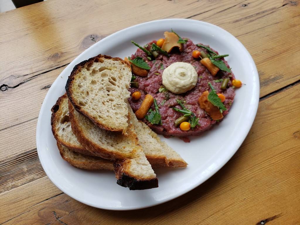 Antler Kitchen & Bar | restaurant | 1454 Dundas St W, Toronto, ON M6J 1Y6, Canada | 6473458300 OR +1 647-345-8300