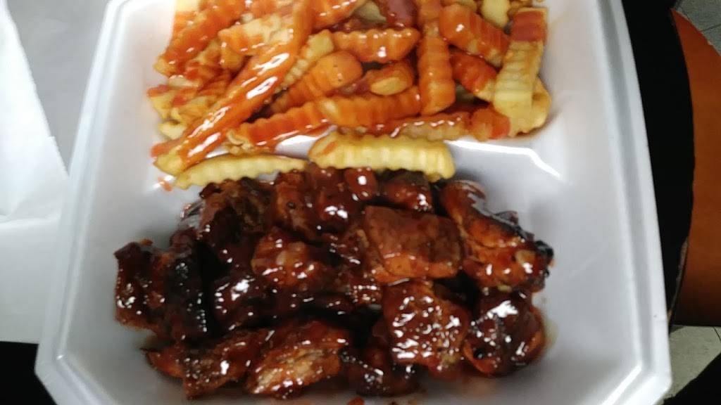 Nunns Bar-B-Cue II | meal takeaway | 19196 Conant St, Detroit, MI 48234, USA | 3138937210 OR +1 313-893-7210