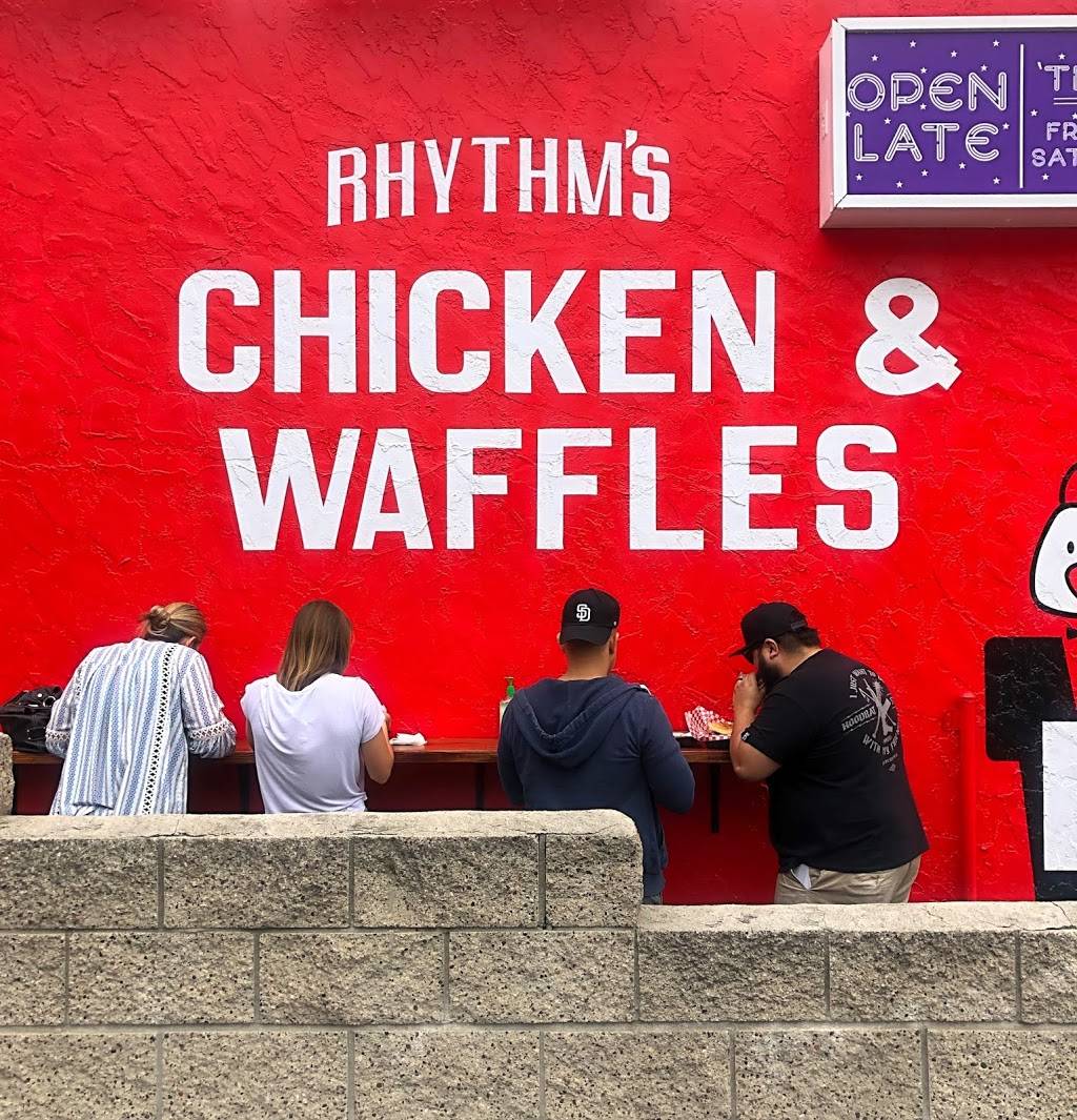Rhythm’s Chicken and Waffles | restaurant | 1136 Garnet Ave, San Diego, CA 92109, USA | 8582466276 OR +1 858-246-6276