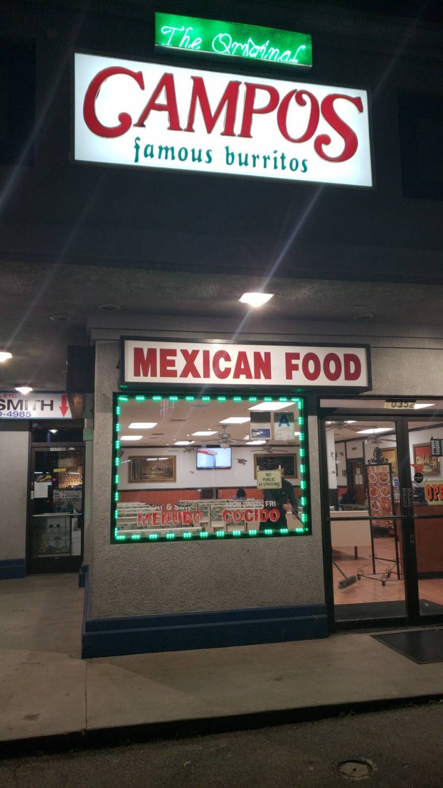 Campos Mexican Food | restaurant | 10352 Venice Blvd, Culver City, CA 90232, USA | 3108362680 OR +1 310-836-2680