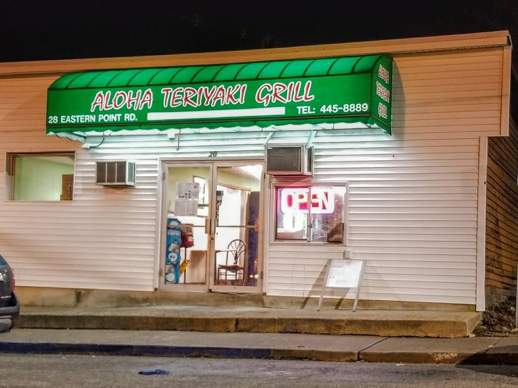 Aloha Teriyaki Grill | meal takeaway | 28 Eastern Point Rd, Groton, CT 06340, USA | 8604458889 OR +1 860-445-8889