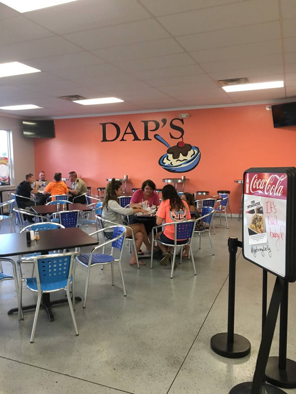DAPS Ice Cream, Burgers, & Fries | restaurant | 3278 Stuarts Draft Hwy #2, Waynesboro, VA 22980, USA | 5404665967 OR +1 540-466-5967