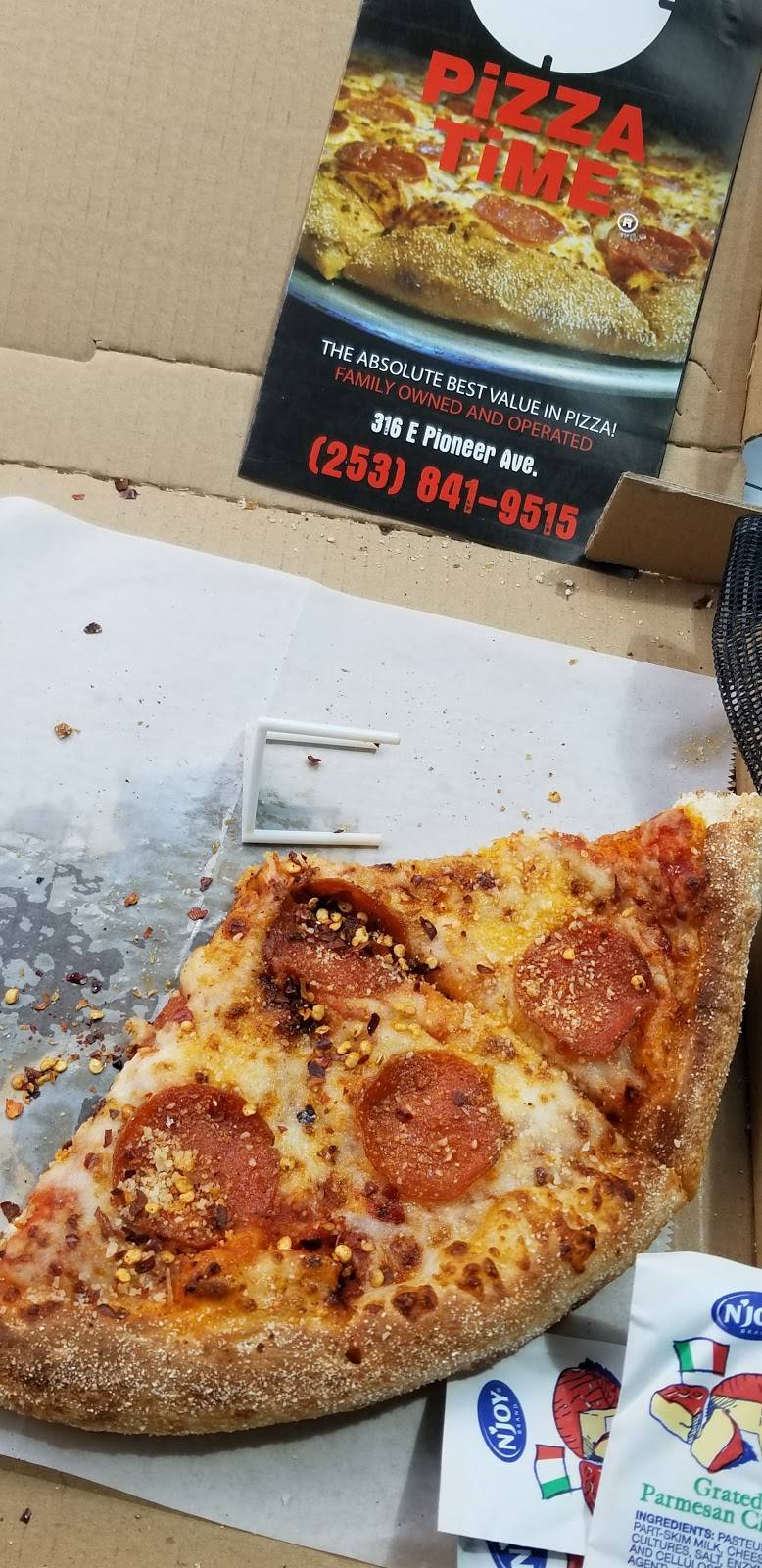 Pizza Time Puyallup | restaurant | 316 E Pioneer, Puyallup, WA 98372, USA | 2538419515 OR +1 253-841-9515