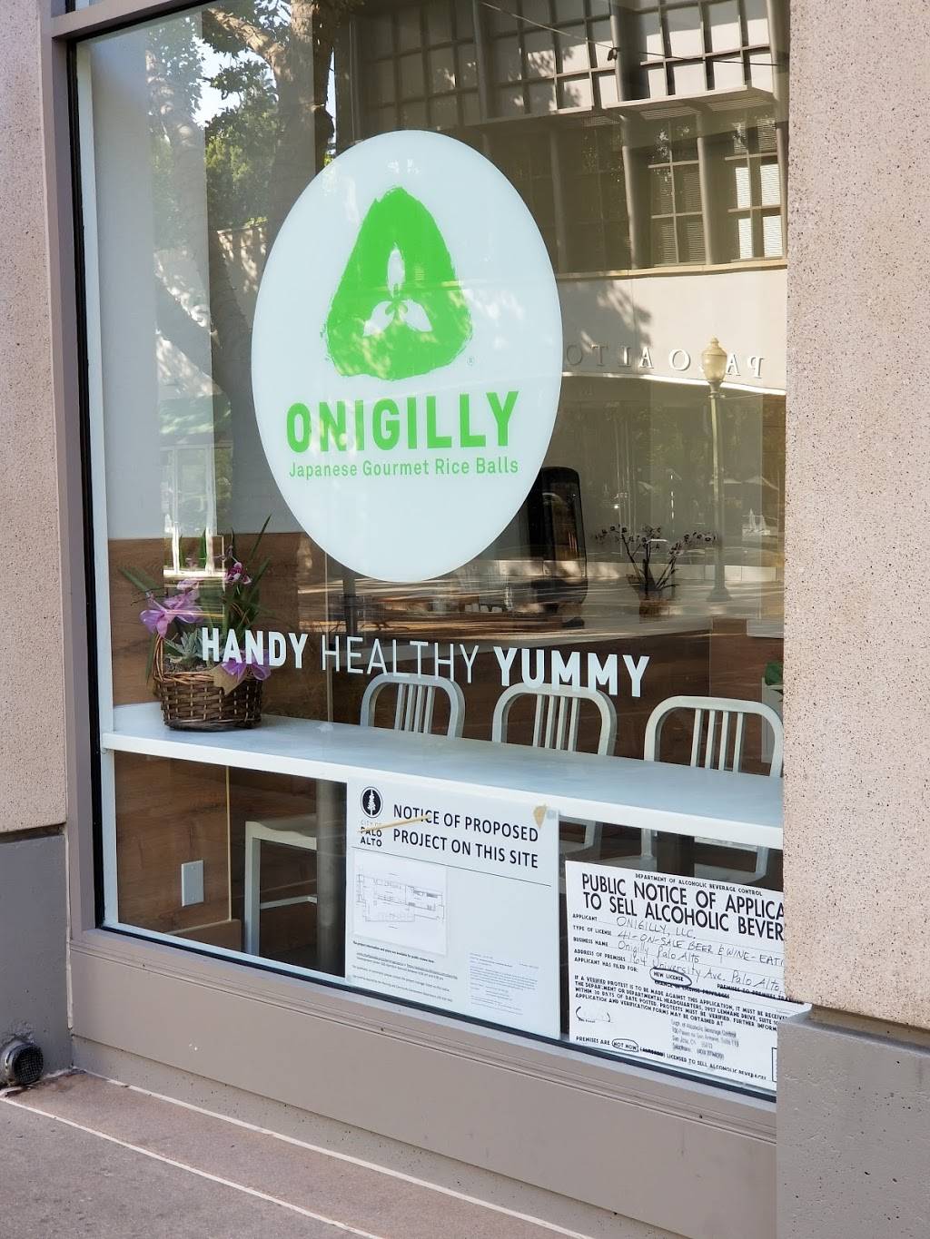 Onigilly Palo Alto | restaurant | 164 University Ave, Palo Alto, CA 94301, USA | 6503132104 OR +1 650-313-2104
