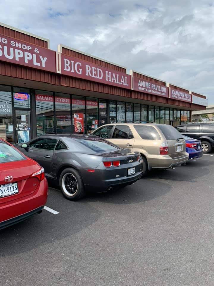 Big Red Halal | restaurant | 7700 suite D, Backlick Rd, Springfield, VA 22150, USA | 5713780973 OR +1 571-378-0973