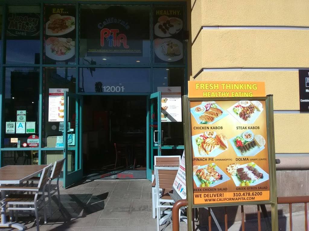 California Pita & Grill Brentwood | restaurant | 12001 Wilshire Blvd, Brentwood, CA 90025, USA | 3104786200 OR +1 310-478-6200