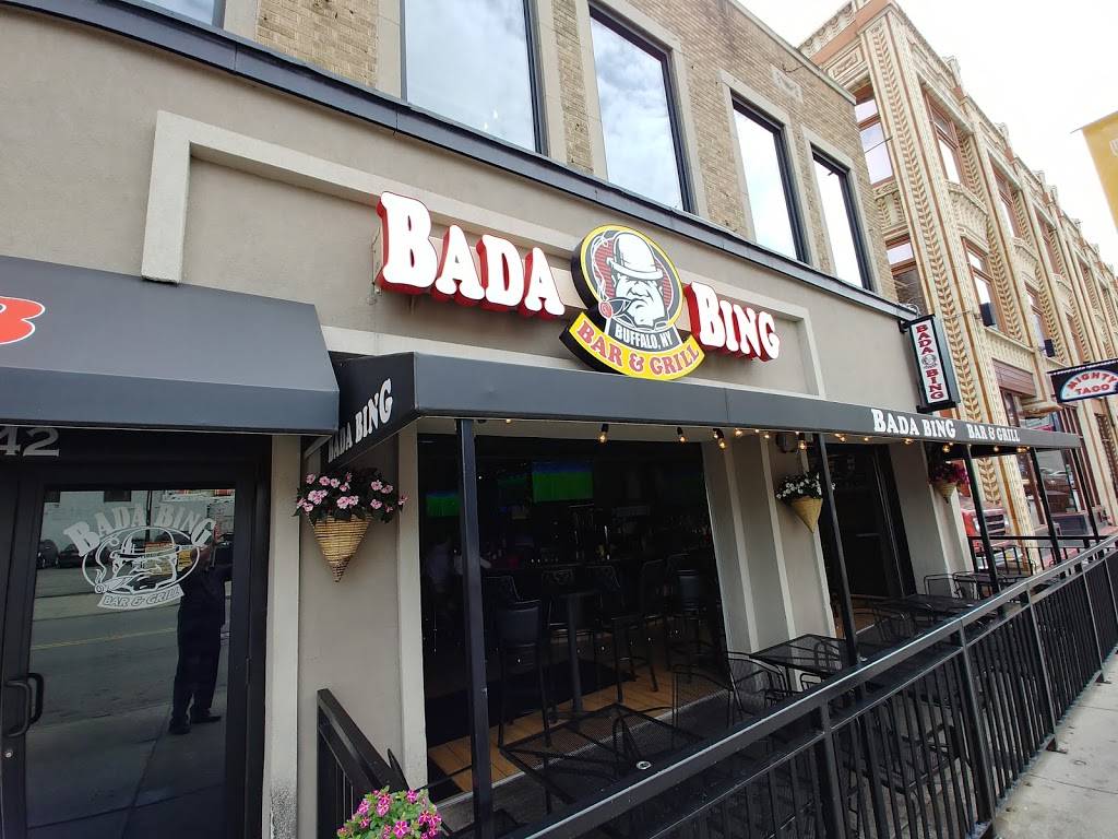 Bada Bing | restaurant | 42 W Chippewa St, Buffalo, NY 14202, USA | 7168532464 OR +1 716-853-2464
