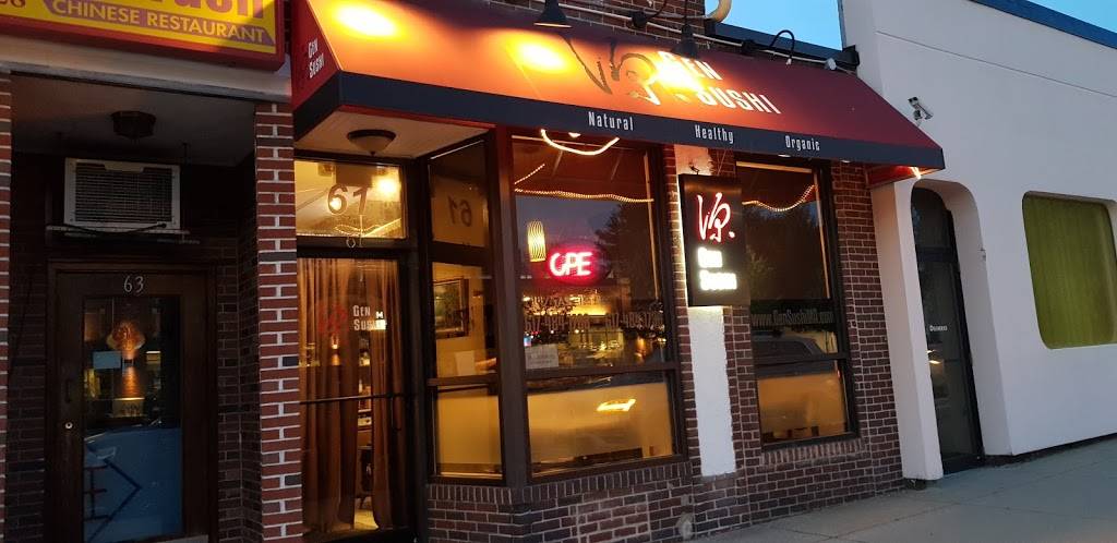 Gen Sushi | restaurant | 61 Concord Ave, Belmont, MA 02478, USA | 6174841708 OR +1 617-484-1708
