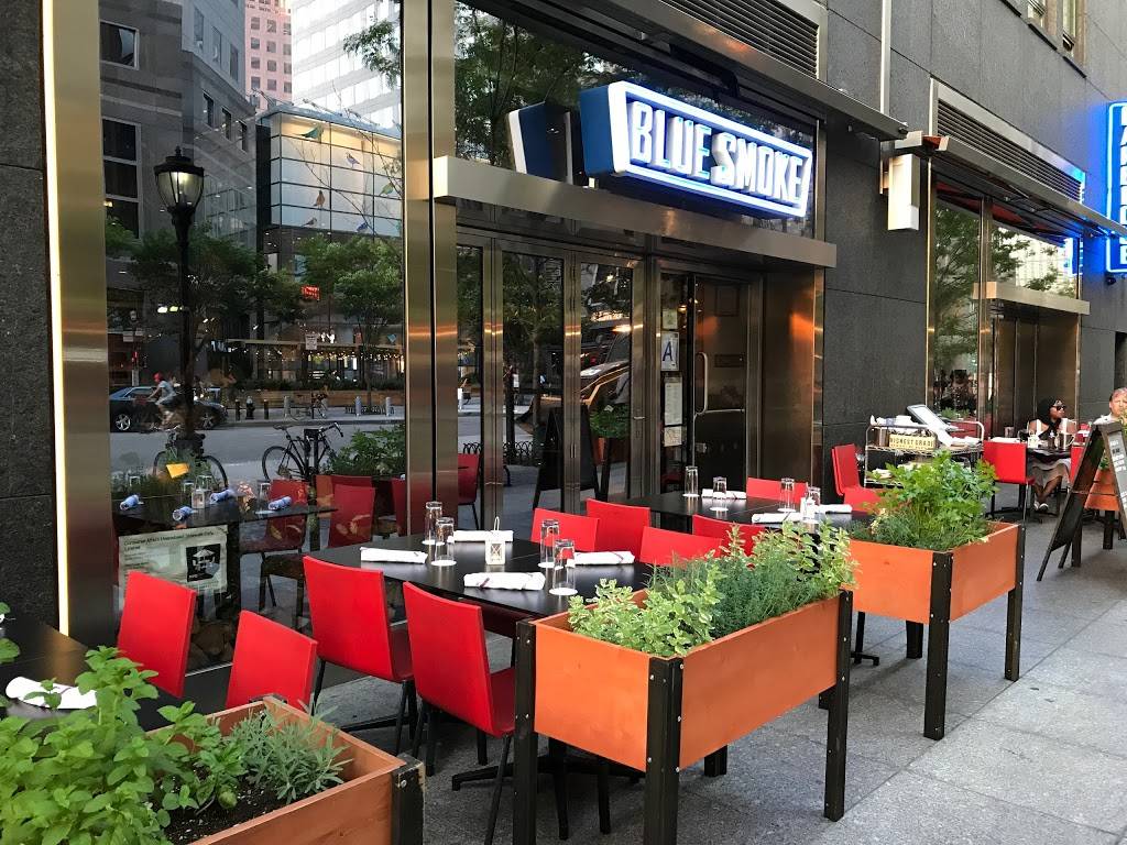 Blue Smoke | restaurant | 255 Vesey St, New York, NY 10282, USA | 2128892005 OR +1 212-889-2005