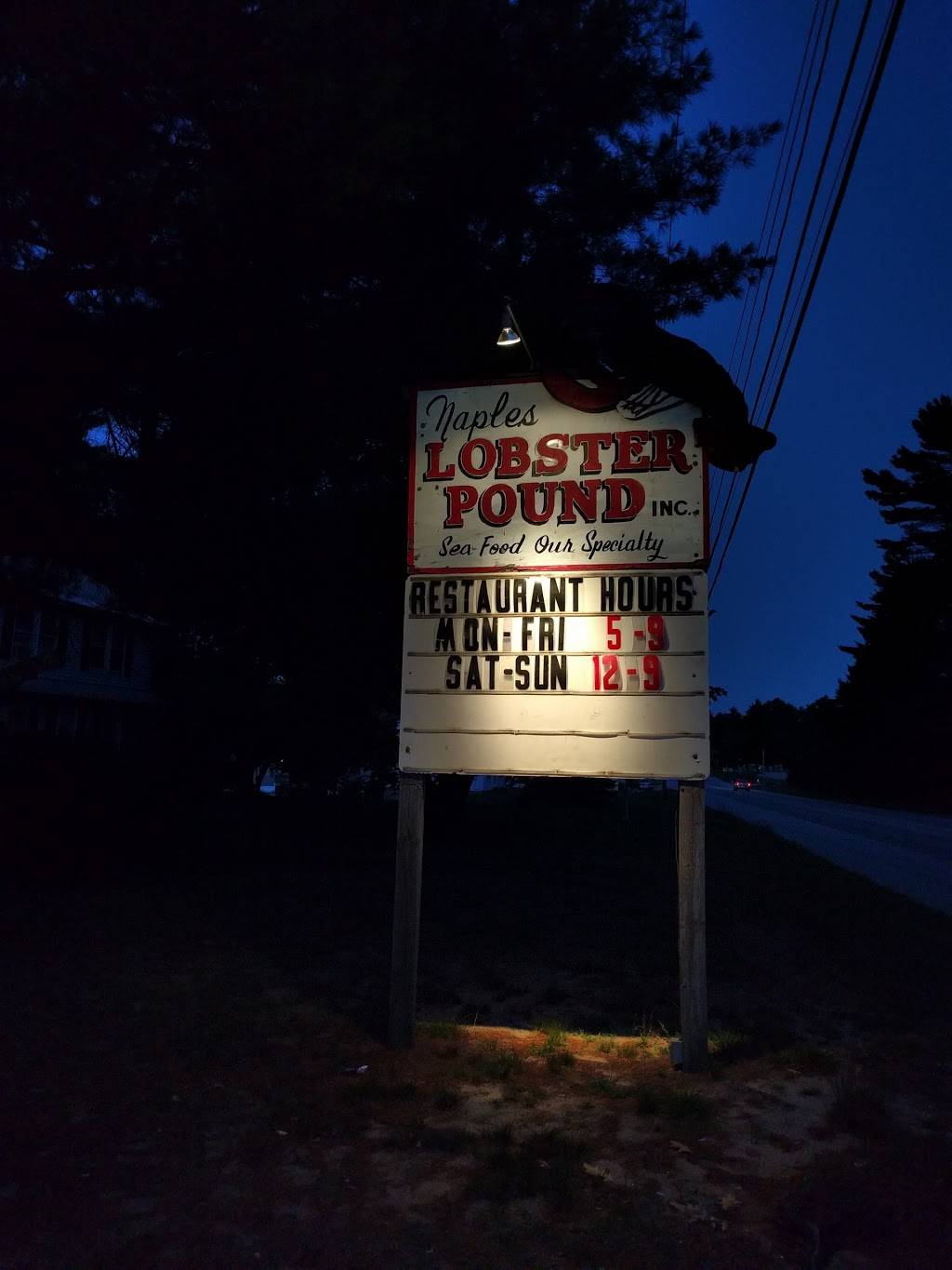 The Naples Lobster Pound, Inc. | restaurant | 171 Roosevelt Trail, Naples, ME 04055, USA | 2076936580 OR +1 207-693-6580