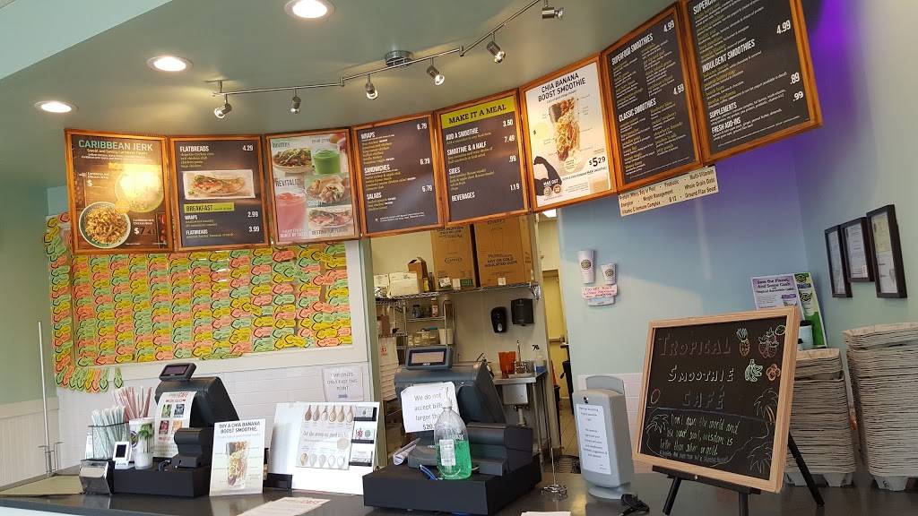 Tropical Smoothie Cafe | restaurant | 3390 Leonardtown Rd, Waldorf, MD 20601, USA | 3016383291 OR +1 301-638-3291