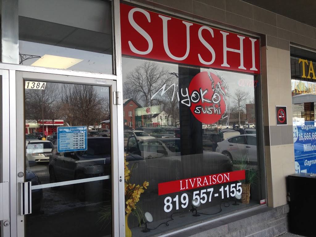 Miyoko Sushi | restaurant | 138 Rue Principale, Gatineau, QC J9H 3M4, Canada | 8195571155 OR +1 819-557-1155