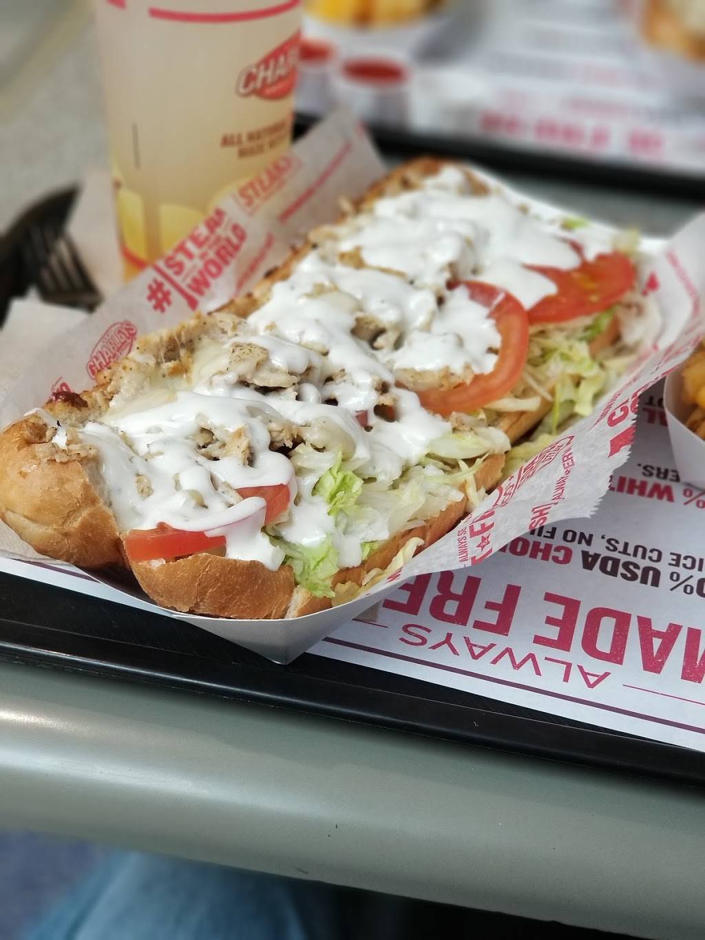 Charleys Philly Steaks | restaurant | 2000 Brittain Rd Ste 604, Akron, OH 44310, USA | 3306302299 OR +1 330-630-2299