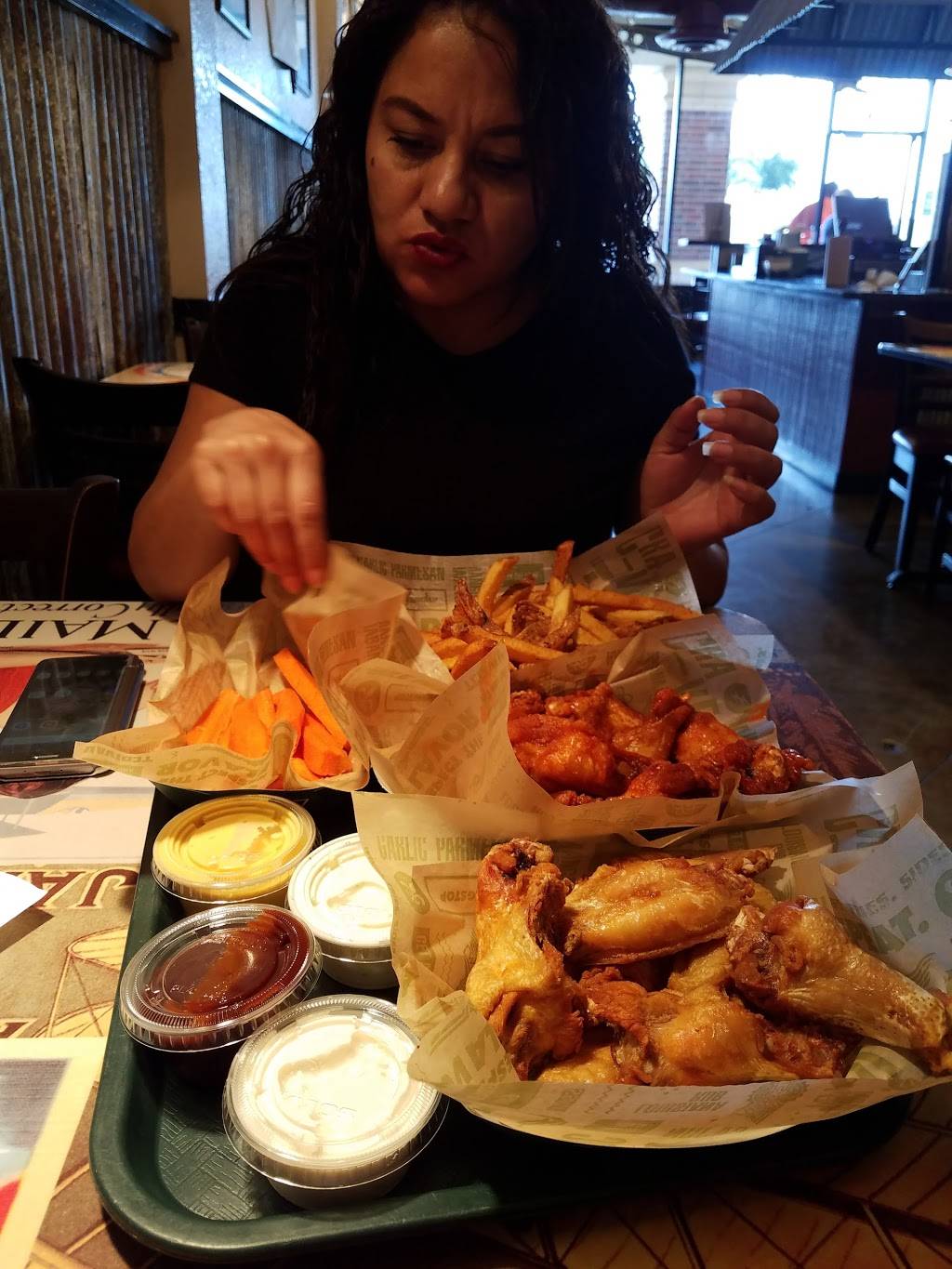 Wingstop | restaurant | 2200 Interstate 45 N Ste D, Conroe, TX 77301, USA | 9367560289 OR +1 936-756-0289