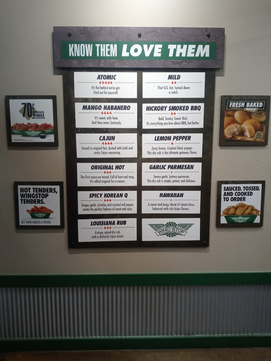 Wingstop | restaurant | 5512 Gem Lake Rd Space 700, Amarillo, TX 79106, USA | 8063913786 OR +1 806-391-3786