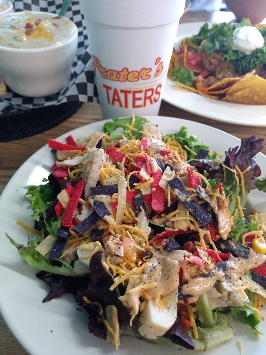 Praters Taters | restaurant | 1055 Mineral Wells Ave # 16, Paris, TN 38242, USA | 7316427224 OR +1 731-642-7224