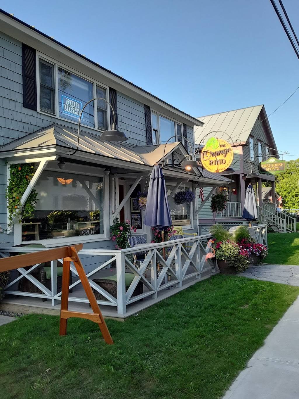 The Orange Rind | restaurant | East Burke, VT 05832, USA | 8024273327 OR +1 802-427-3327