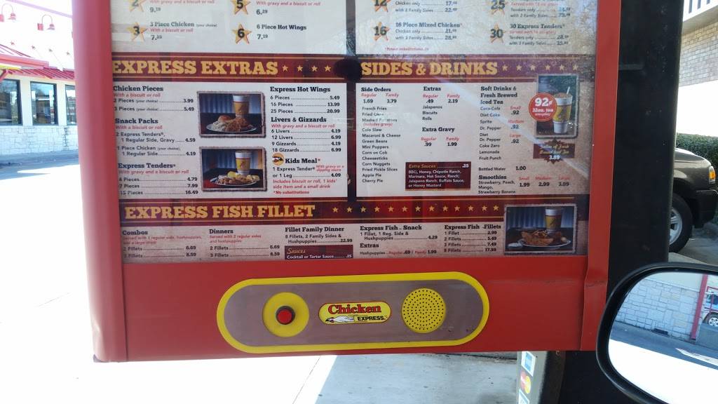 Chicken Express | restaurant | 1125 Mockingbird Ln, Sulphur Springs, TX 75482, USA | 9038853677 OR +1 903-885-3677