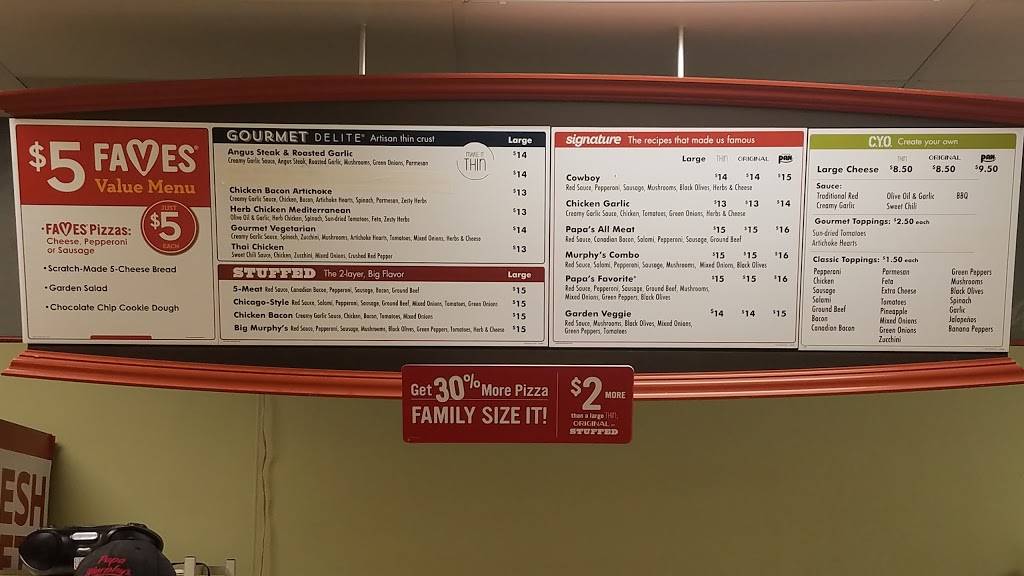 Papa Murphys Take N Bake Pizza | meal takeaway | 11630 Olio Rd, Fishers, IN 46037, USA | 3175955995 OR +1 317-595-5995