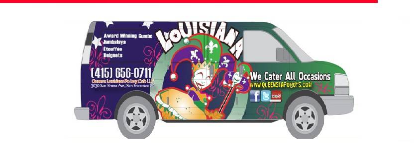 Queens Louisana Poboy Cafe | cafe | 3030 San Bruno Ave, San Francisco, CA 94134, USA | 4156560711 OR +1 415-656-0711