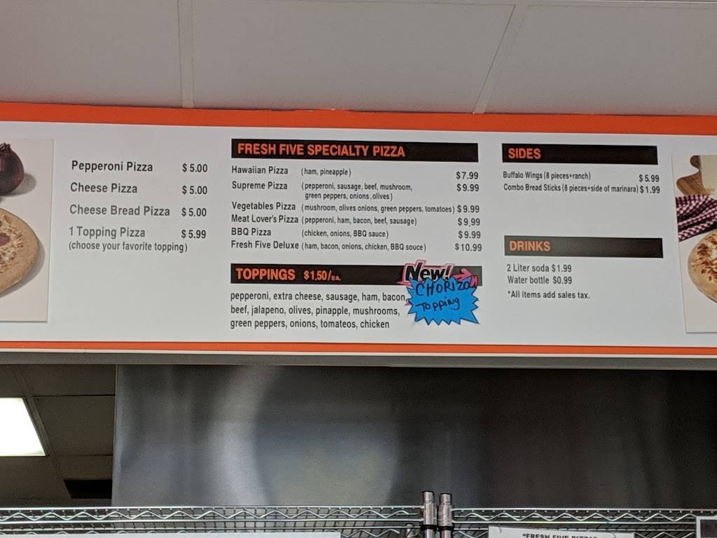 Fresh Five Pizza | meal takeaway | 565 S Knott Ave, Anaheim, CA 92804, USA | 7148332239 OR +1 714-833-2239