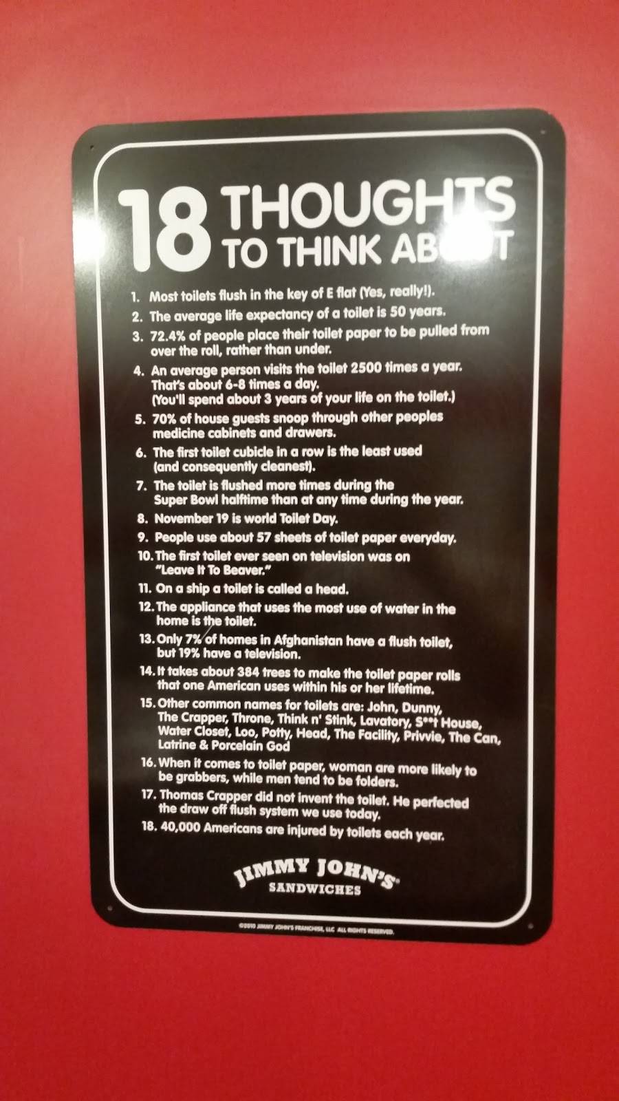 Jimmy Johns | meal delivery | 506 Beach Blvd, Jacksonville Beach, FL 32250, USA | 9047467200 OR +1 904-746-7200