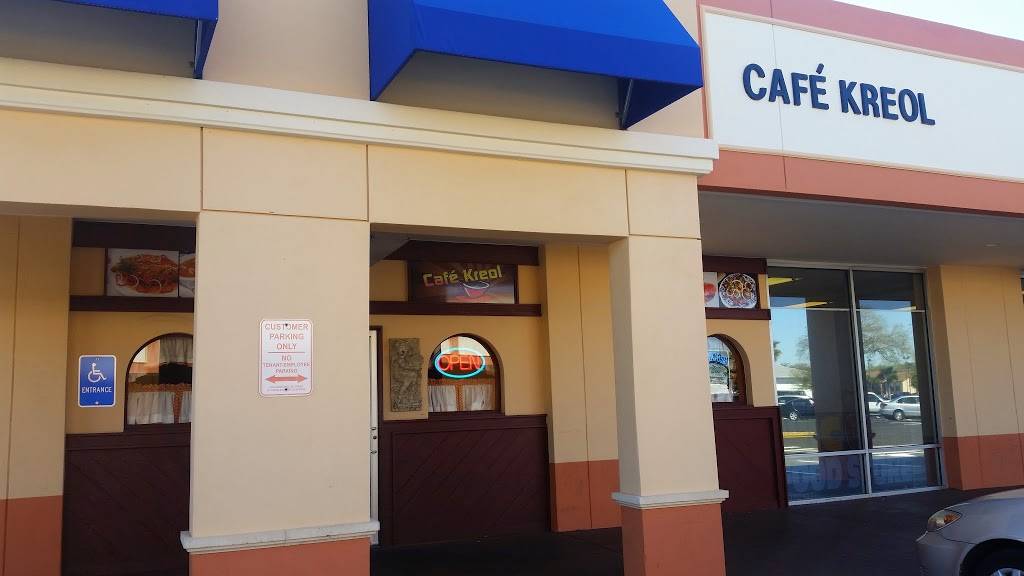 Cafe Kreol | restaurant | 7256 W Colonial Dr, Orlando, FL 32818, USA | 4078529723 OR +1 407-852-9723