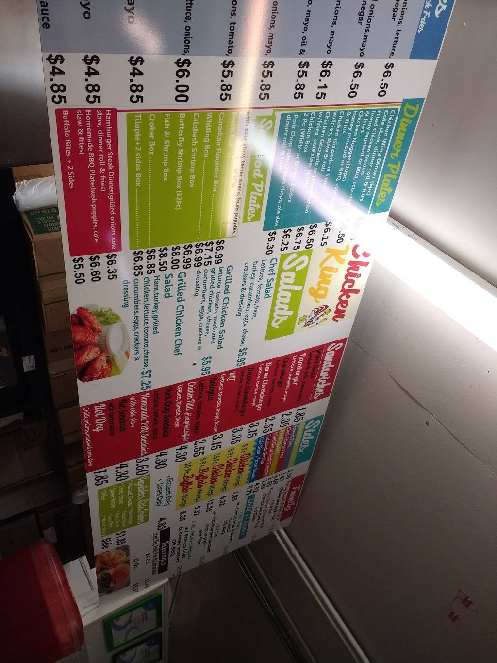 Chicken King | restaurant | 2301 The Plaza, Charlotte, NC 28205, USA | 7043430450 OR +1 704-343-0450