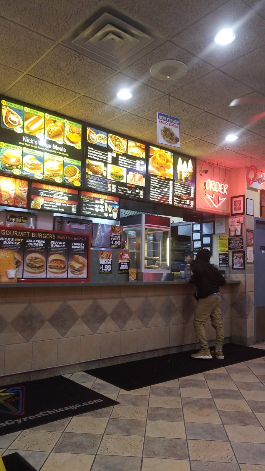 Nicks Gyros | restaurant | 2011 W 63rd St, Chicago, IL 60636, USA | 7734340606 OR +1 773-434-0606