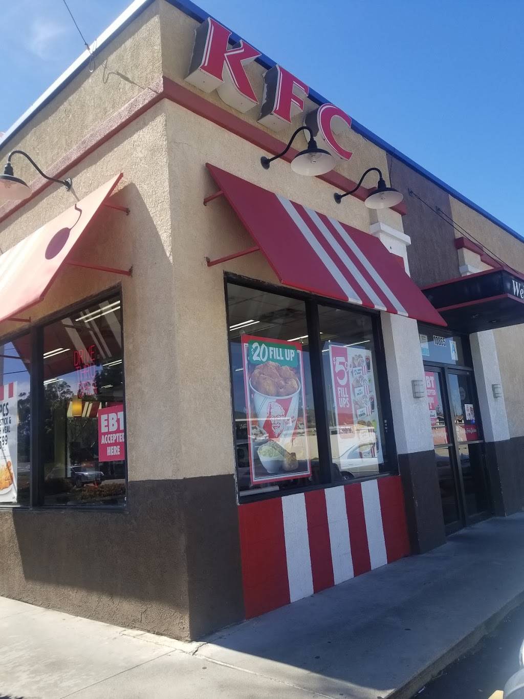 KFC | restaurant | 10865 Sepulveda Blvd, Mission Hills, CA 91345, USA | 8183616466 OR +1 818-361-6466