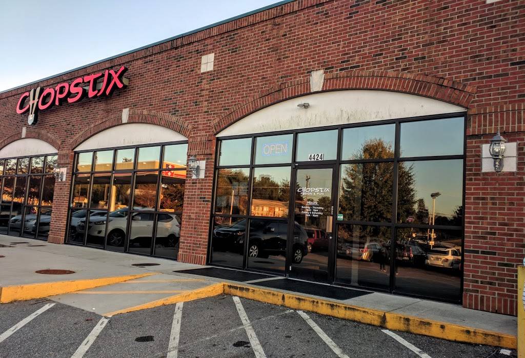 Chopstix | restaurant | 4424 Wallburg Landing Dr, Winston-Salem, NC 27107, USA | 3363069513 OR +1 336-306-9513