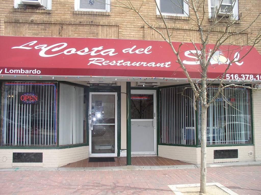 La Costa Del Sol | restaurant | 43 Guy Lombardo Ave, Freeport, NY 11520, USA | 5163781616 OR +1 516-378-1616