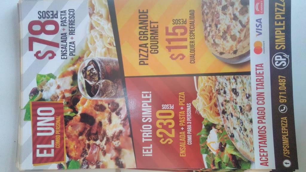 Simple Pizza | restaurant | Luis Gonzalez Espinoza 3251, Aviacion, 22014 Tijuana, B.C., Mexico | 016649710487 OR +52 664 971 0487