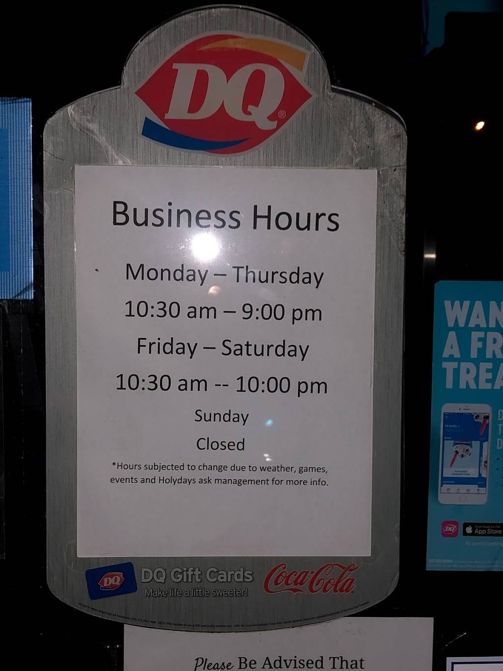 Dairy Queen | restaurant | 1545 N Canyon Rd, Provo, UT 84604, USA | 8018183900 OR +1 801-818-3900