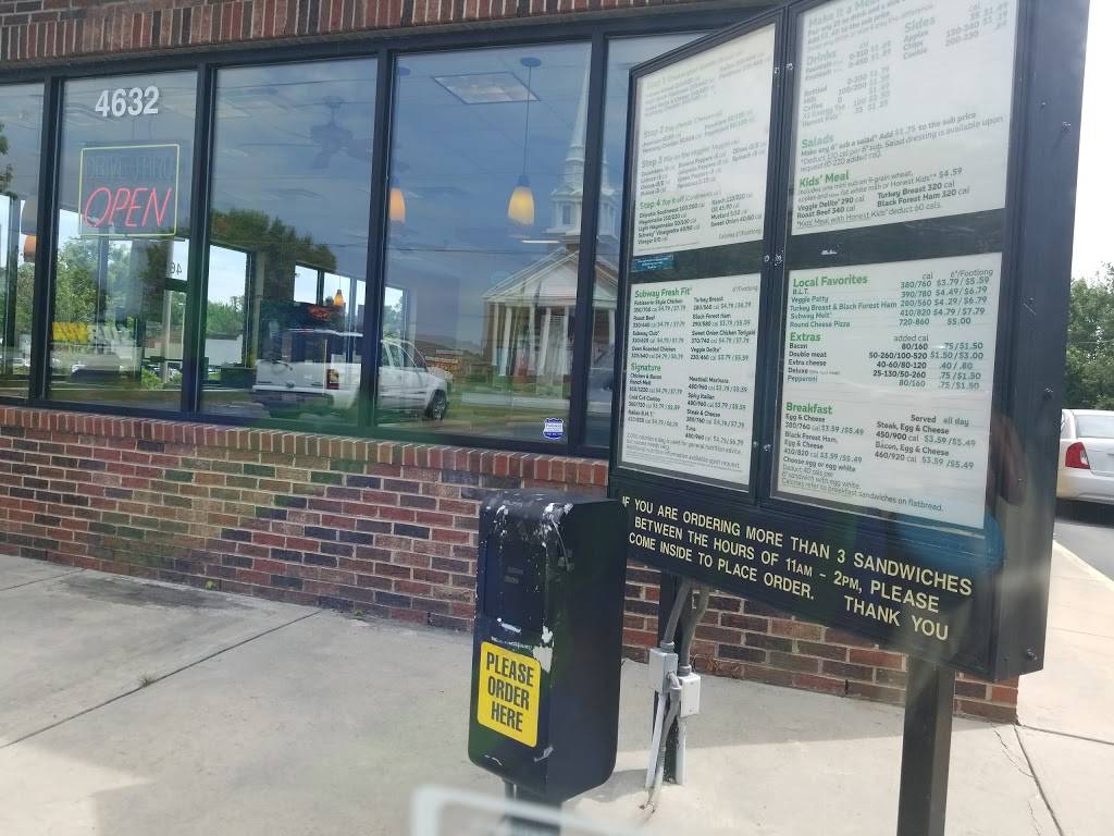 Subway | restaurant | 4632 Hicone Rd, Greensboro, NC 27405, USA | 3363589100 OR +1 336-358-9100