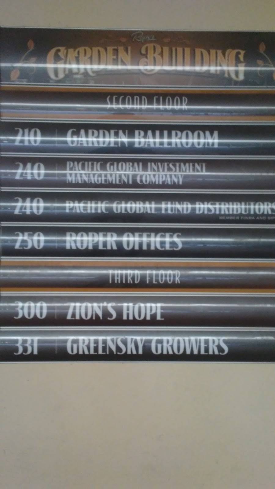 Roper Garden Building | cafe | 146 W Plant St, Winter Garden, FL 34787, USA | 4076566642 OR +1 407-656-6642