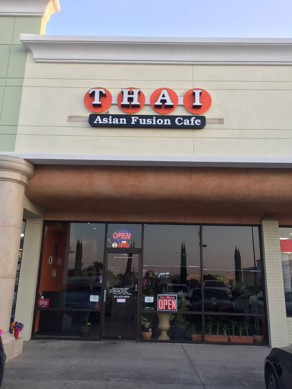 Thai Asian Fusion Cafe | restaurant | 1370 E Belt Line Rd, Richardson, TX 75081, USA | 9724799909 OR +1 972-479-9909