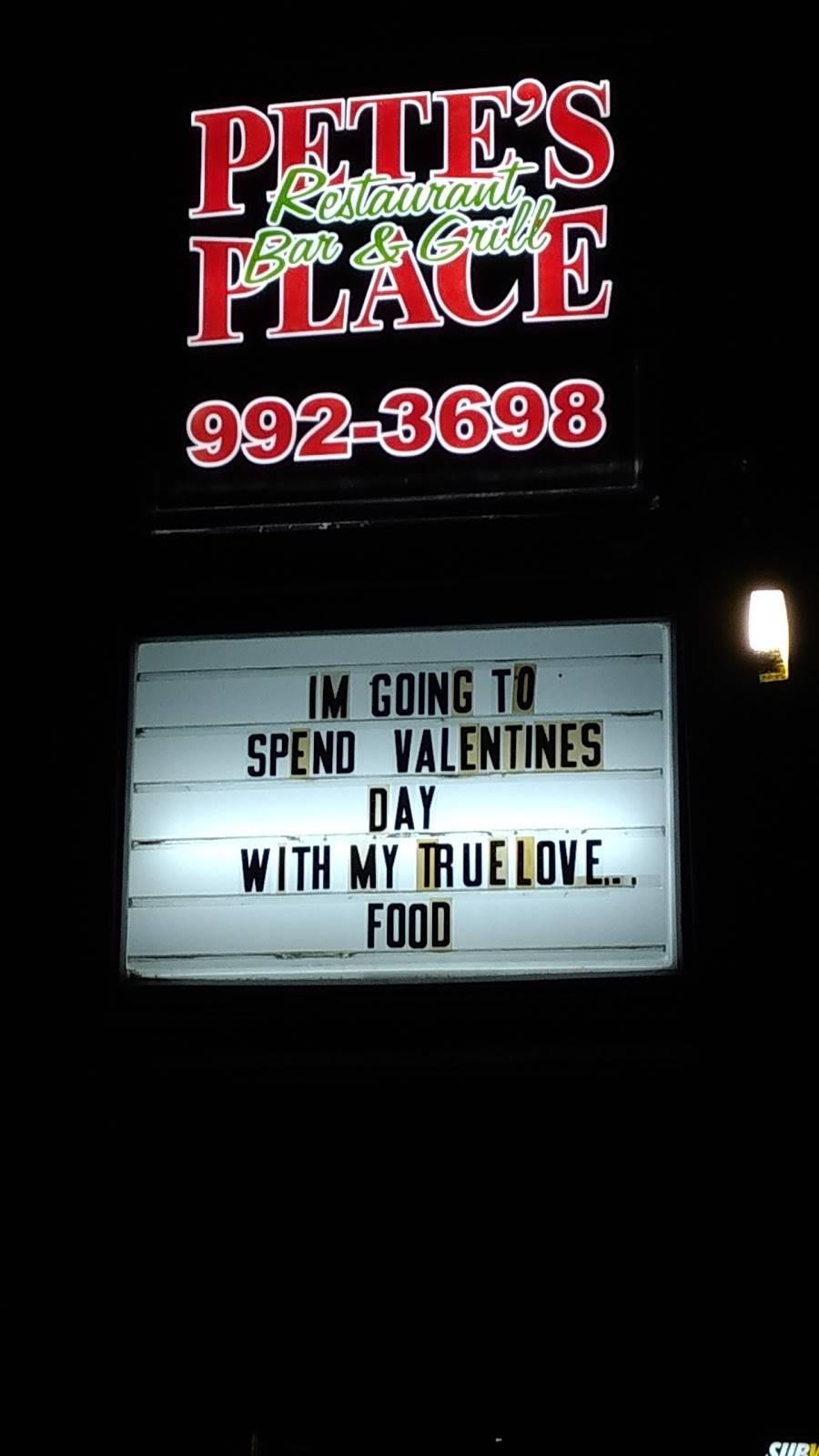 Petes Place | restaurant | 3905 Maynardville Hwy, Maynardville, TN 37807, USA | 8659923698 OR +1 865-992-3698