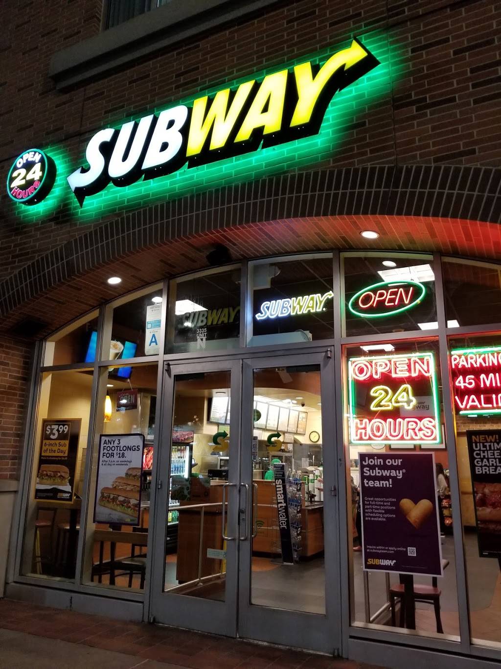 Subway Restaurants | restaurant | 3335 S Figueroa St, Los Angeles, CA 90007, USA | 2137499246 OR +1 213-749-9246