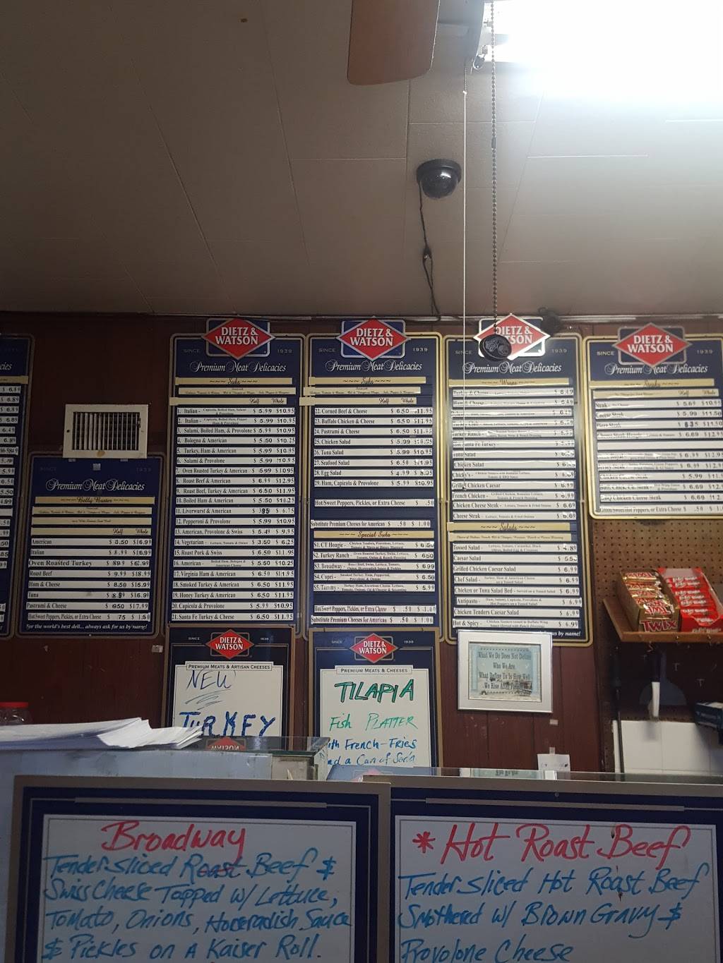 Sub Marias Deli | restaurant | 1305 Nottingham Way, Trenton, NJ 08609, USA | 6095861796 OR +1 609-586-1796