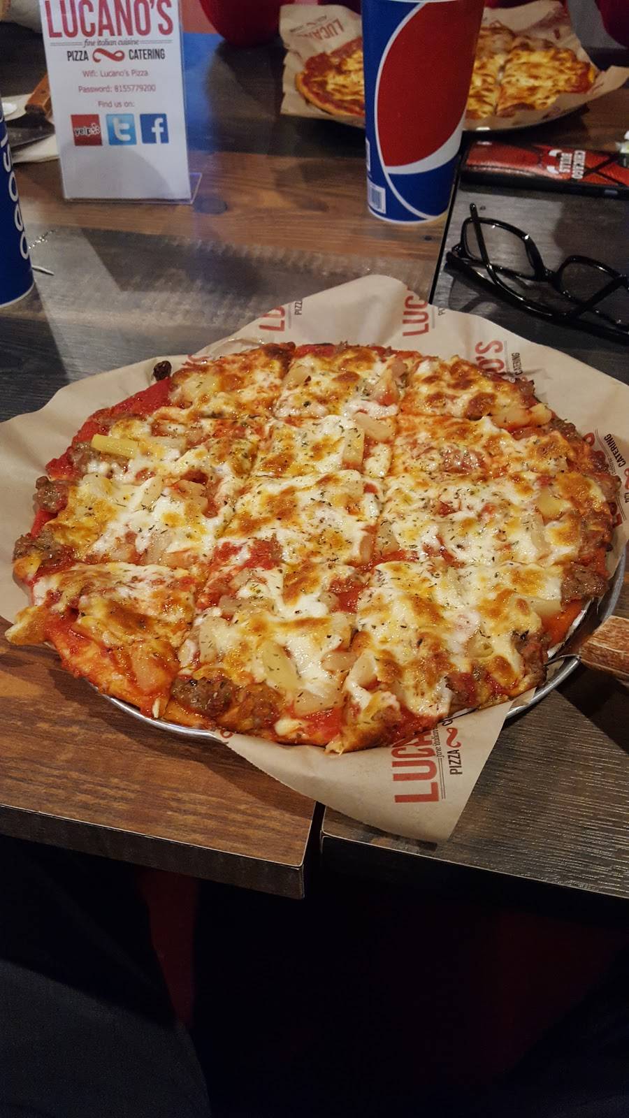 Lucanos Pizza & Catering | restaurant | 2400 Caton Farm Rd, Crest Hill, IL 60403, USA | 8155779200 OR +1 815-577-9200