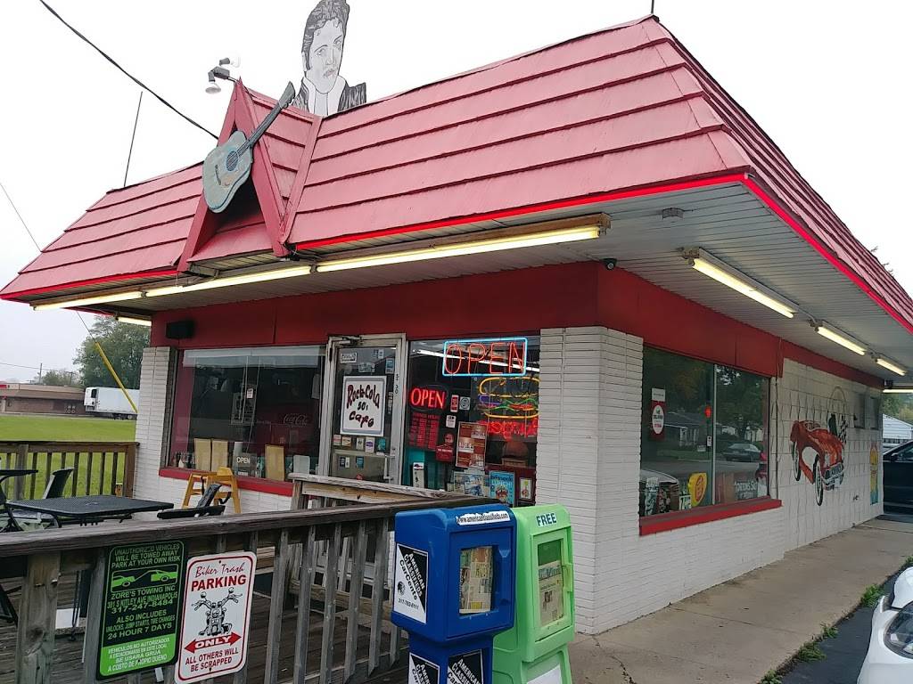 Rock-Cola 50s Cafe | cafe | 5730 S Brookville Rd, Indianapolis, IN 46219, USA | 3173572233 OR +1 317-357-2233