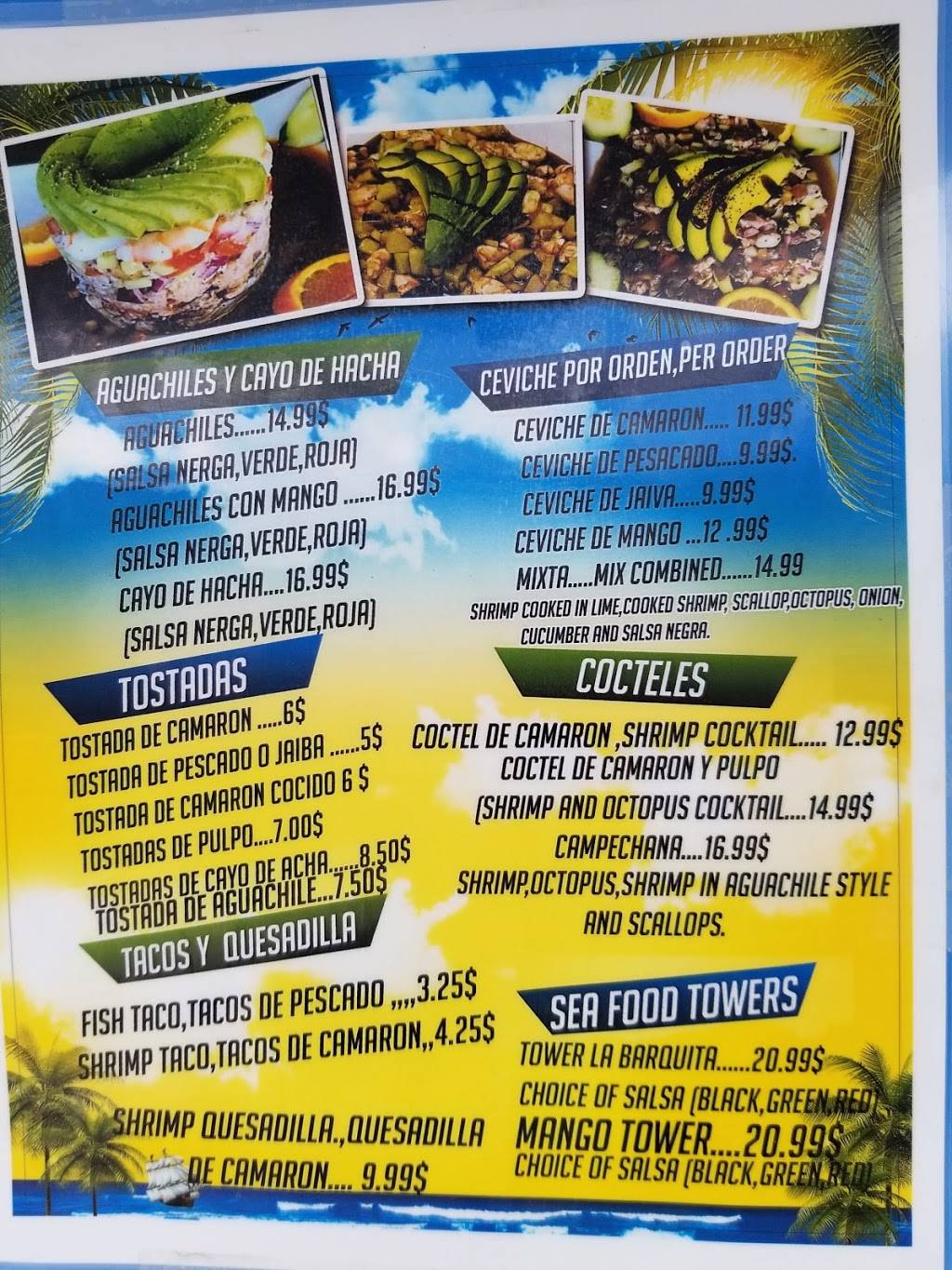 La Barquita Mariscos y Tacos | restaurant | Mission Hills, CA 91345, USA | 8186171130 OR +1 818-617-1130