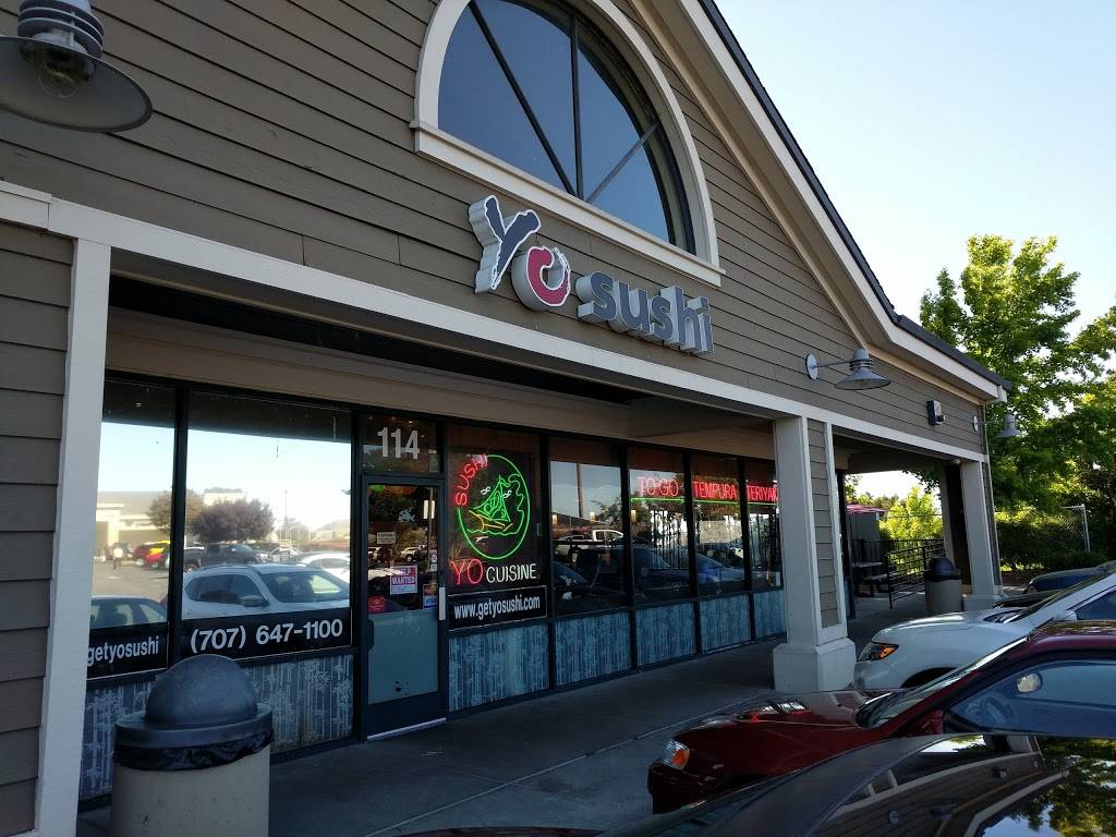 Yo Sushi | restaurant | 114 Robles Way, Vallejo, CA 94591, USA | 7076471100 OR +1 707-647-1100