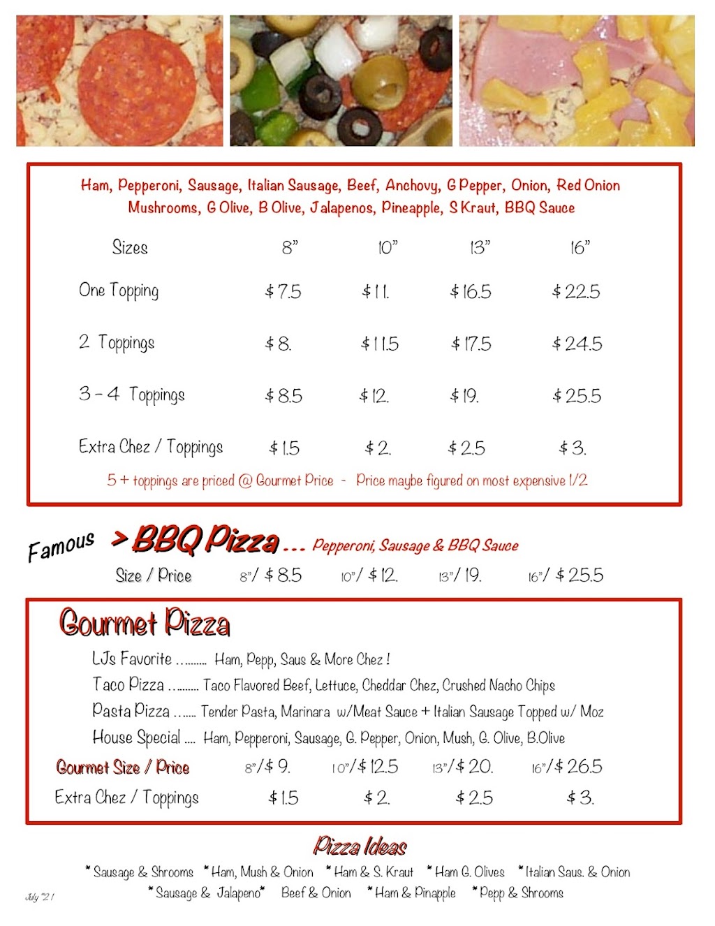 L Js Pizza Patio | restaurant | 33 N Miller St, Mesa, AZ 85203, USA | 4808349164 OR +1 480-834-9164