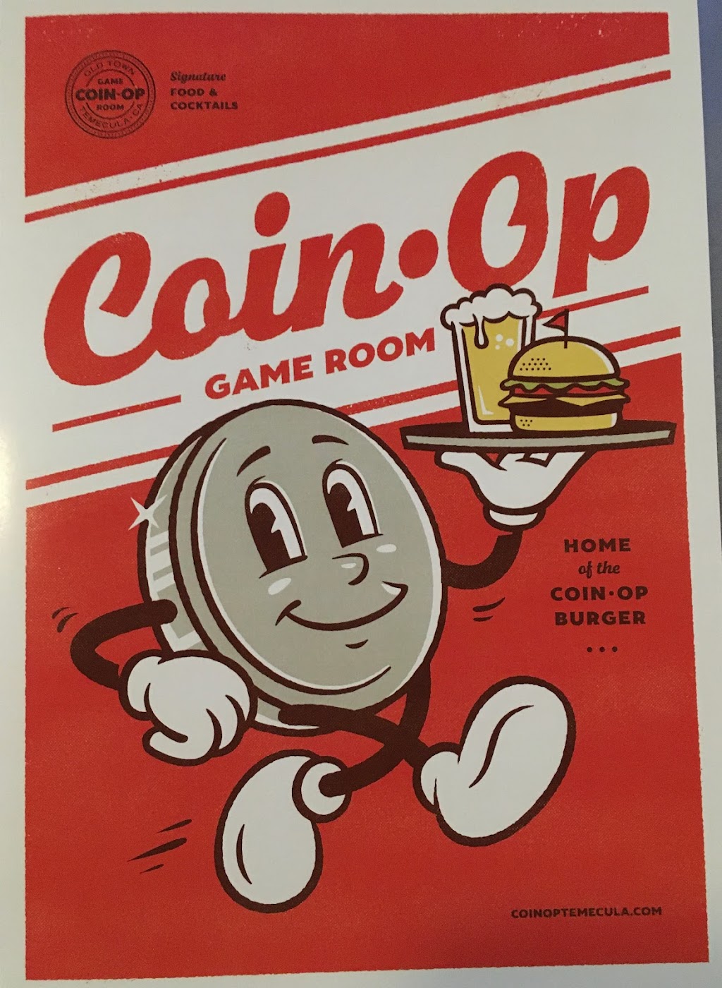 Coin-Op Game Room Temecula | restaurant | 28588 Old Town Front St, Temecula, CA 92590, USA | 9515062224 OR +1 951-506-2224