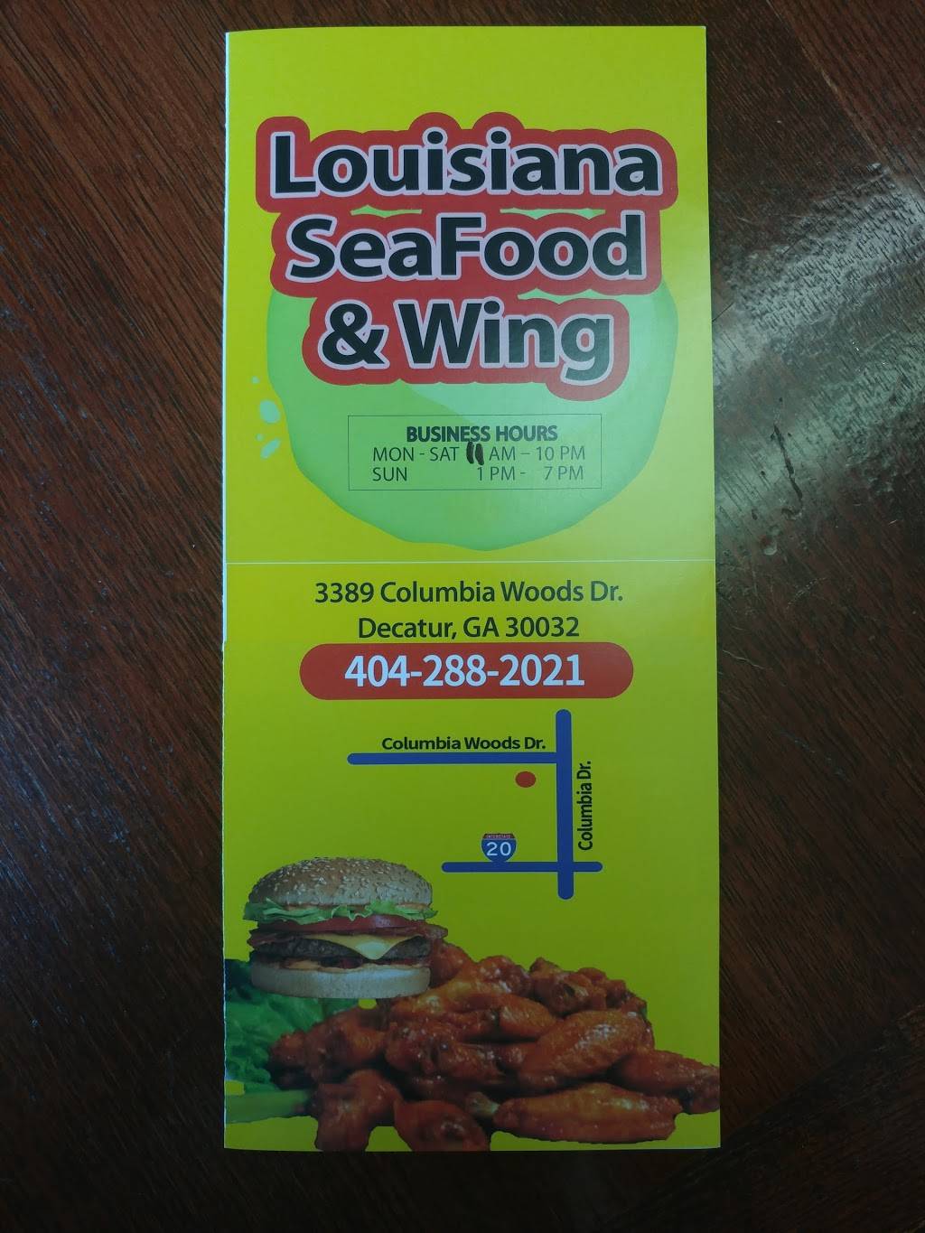 Louisiana Seafood & Bee Deli | meal takeaway | 3389 Columbia Woods Dr, Decatur, GA 30032, USA | 4042882021 OR +1 404-288-2021