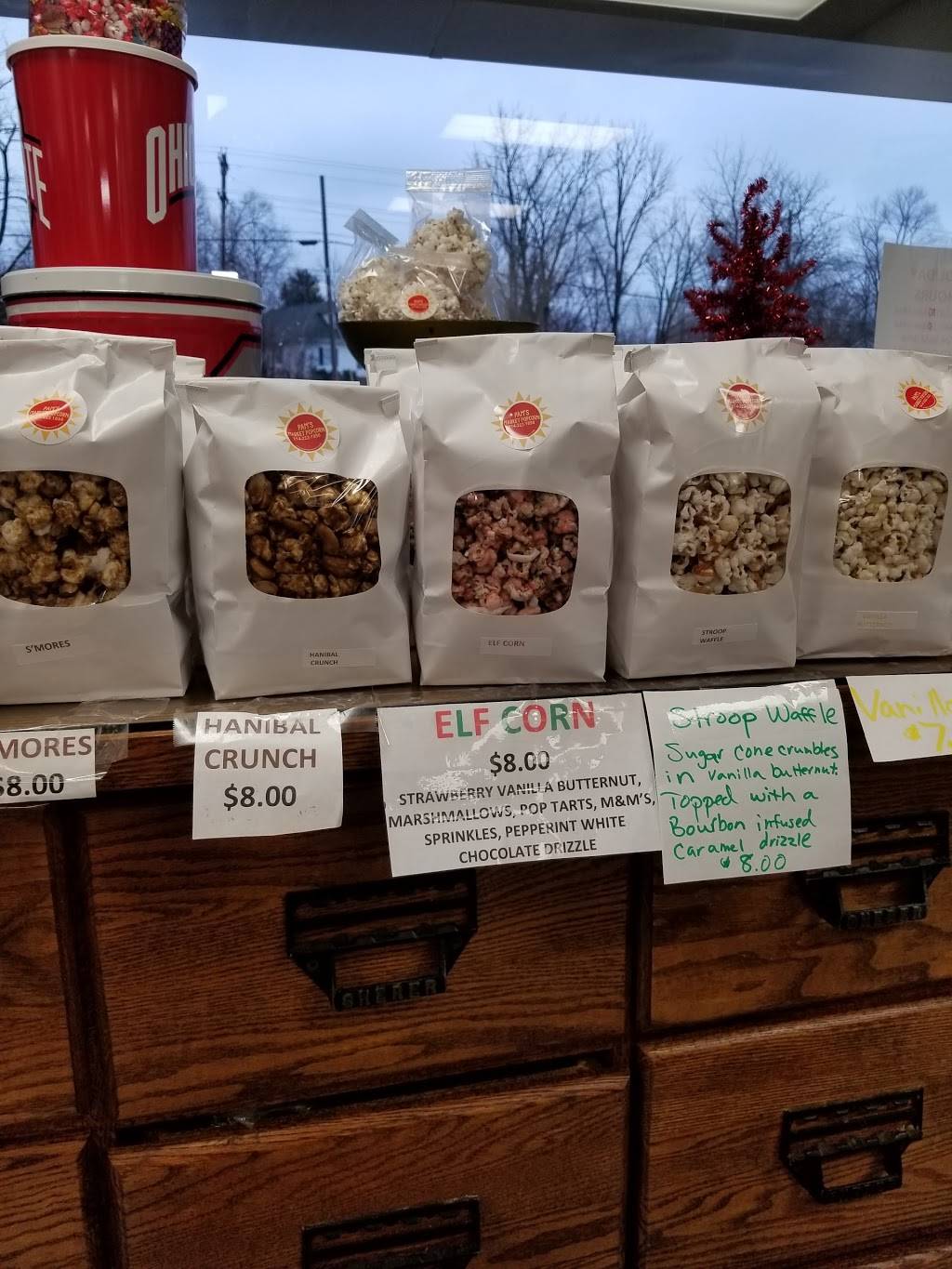 Pams Market Popcorn & Windy City Eats | cafe | 955 E Johnstown Rd, Columbus, OH 43230, USA | 6142221850 OR +1 614-222-1850