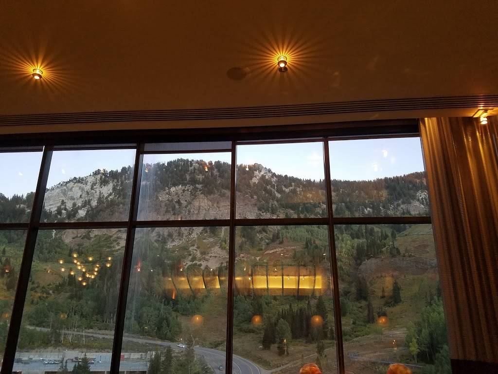 The Aerie Restaurant | restaurant | 9320 Cliff Lodge Dr #88, Snowbird, UT 84092, USA | 8019332222 OR +1 801-933-2222